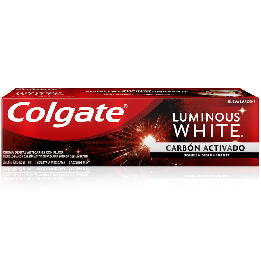 Imagen de  Crema Dental COLGATE Luminous White Carbón Activado 75 ml