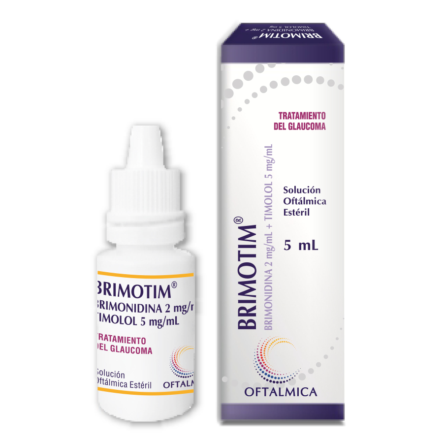 Imagen de  BRIMOTIN 2 mg BERKANA Solución Oftálmica