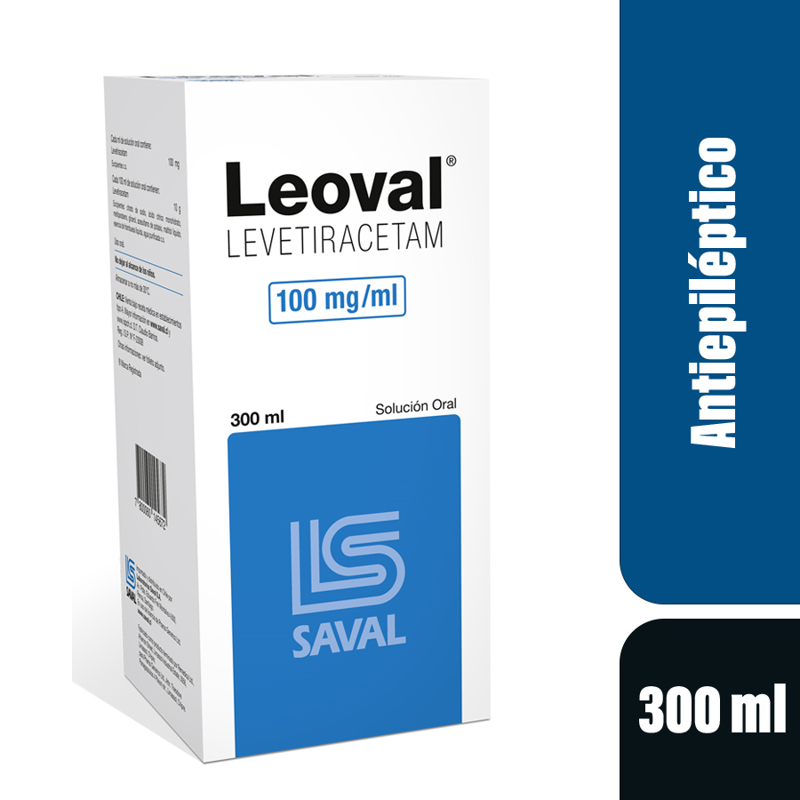 Imagen de  LEOVAL 100 mg ECUAQUIMICA Solución Oral