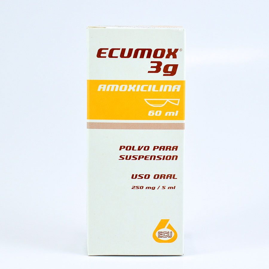 Imagen de  ECUMOX 250 mg/5 ml ECU Suspensión