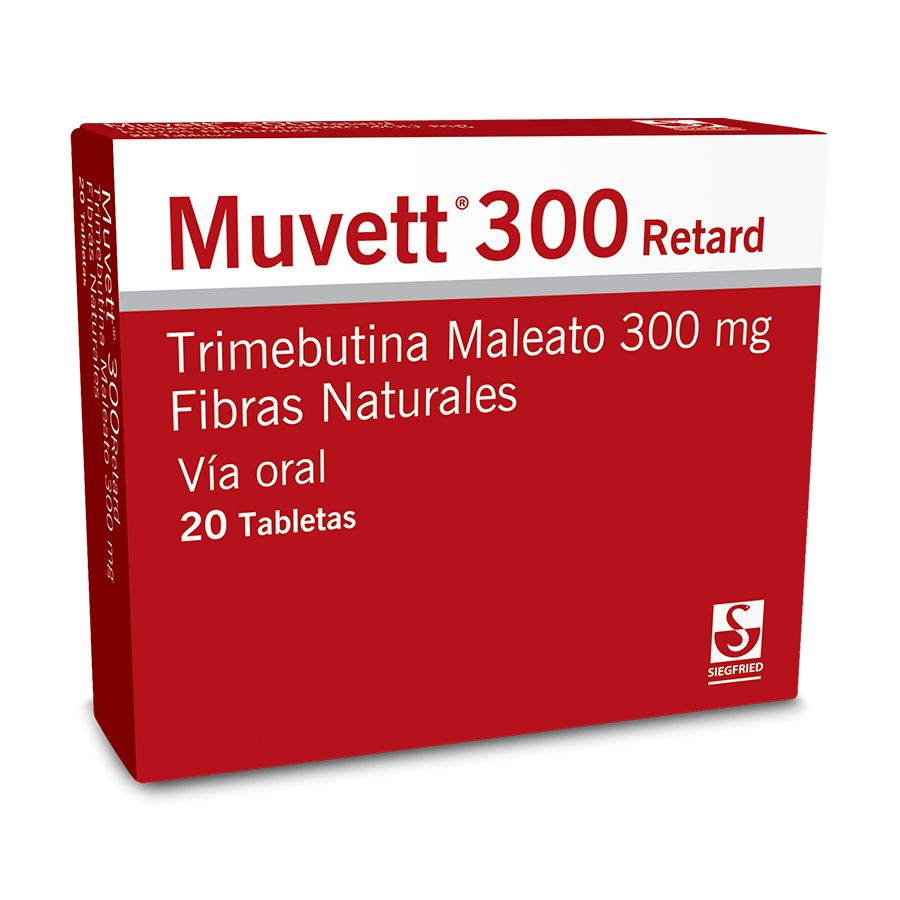 Imagen para  MUVETT 300 mg x 20 Retard  Tableta                                                                                             de Pharmacys