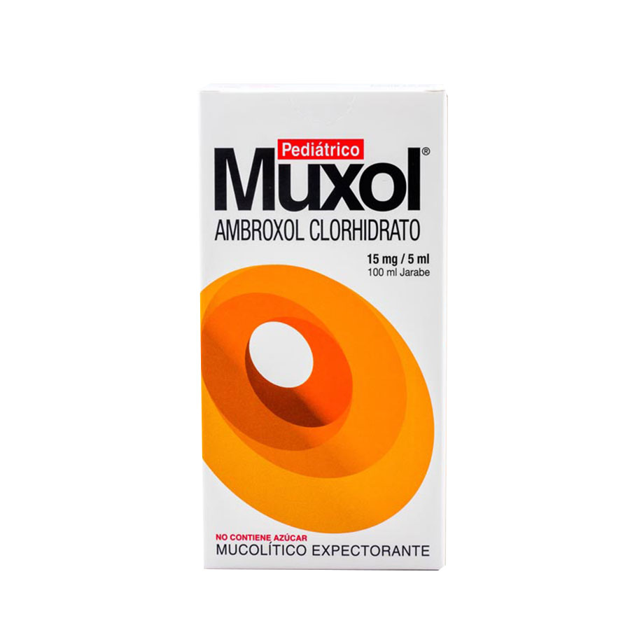 Imagen de  MUXOL 15 mg x 5 ml Jarabe 100 ml