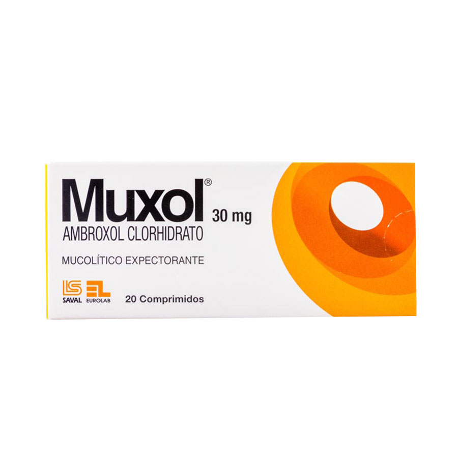 Imagen de  MUXOL 30 mg Comprimidos x 20