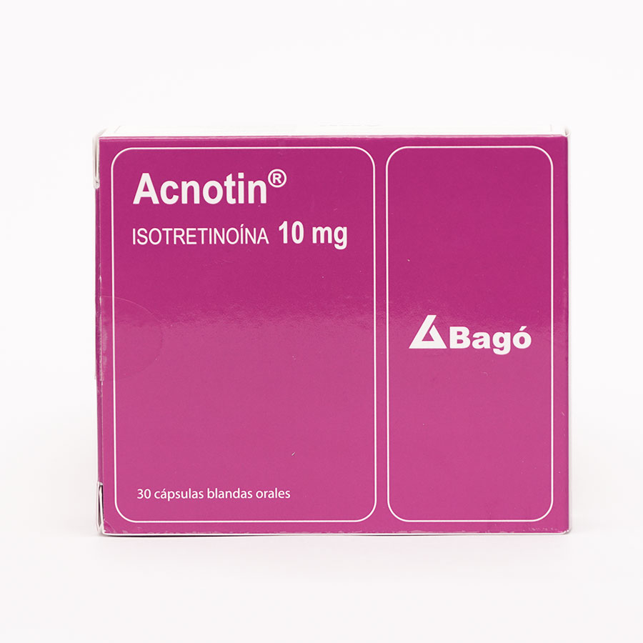 Imagen para  ACNOTIN 10 mg x 30 Cápsulas Blandas                                                                                            de Pharmacys