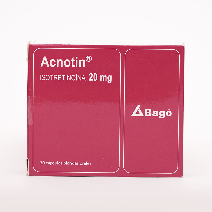 Imagen para  ACNOTIN 20 mg x 30 Cápsulas Blandas                                                                                            de Pharmacys