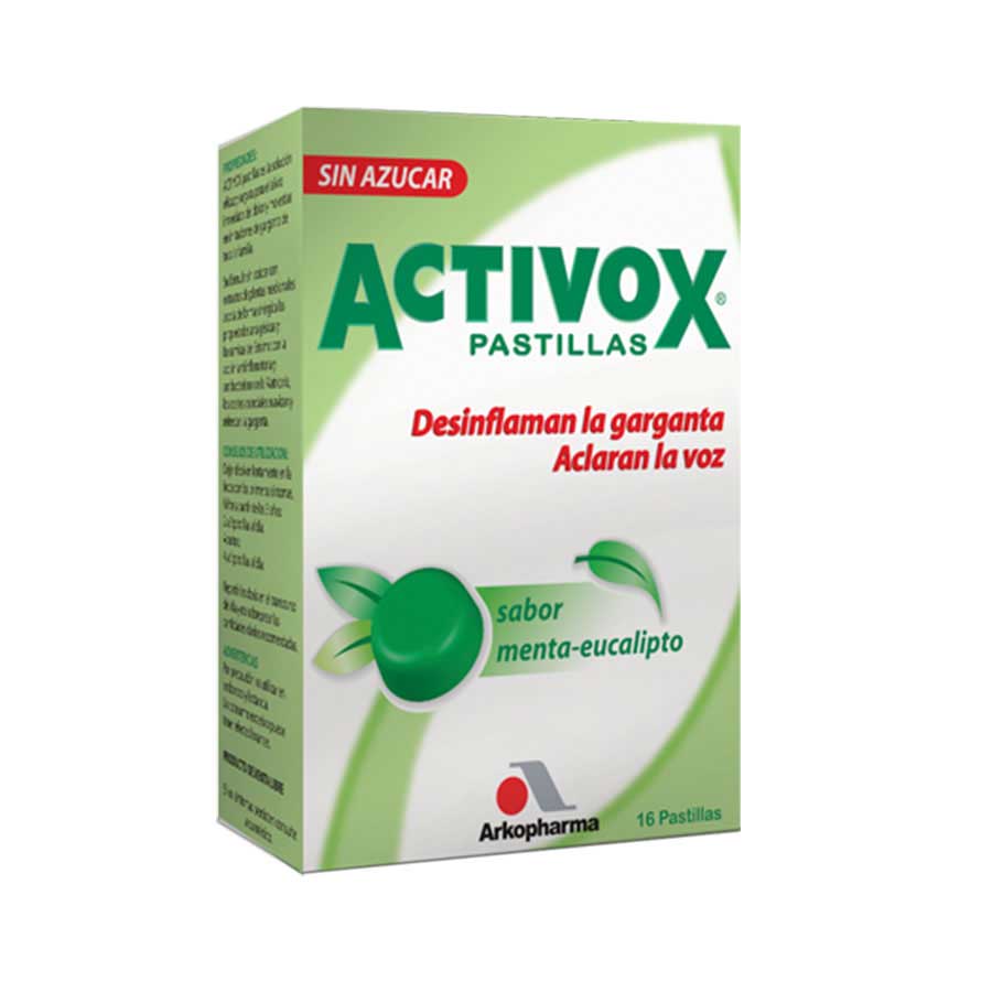 Imagen de  ACTIVOX Menta 24 mg x 12 mg Tableta x 16