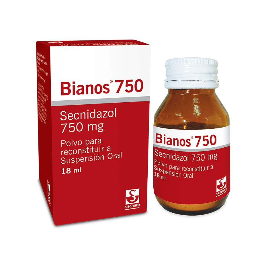 Imagen de  BIANOS 750 mg Suspensión