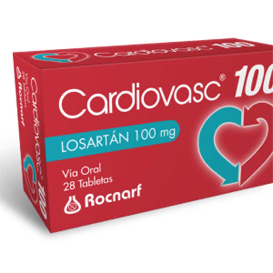 Imagen de  CARDIOVASC 100 mg ROCNARF x 28 Tableta