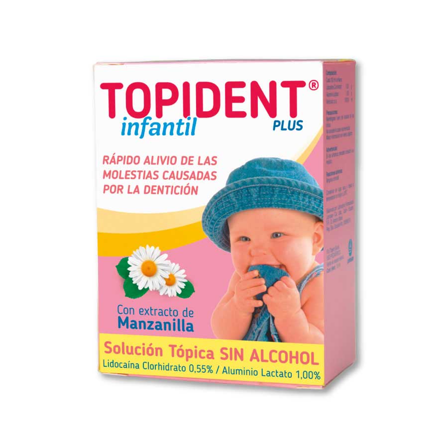 Imagen de  TOPIDENT Infantil Plus Solución Tópica 10 ml