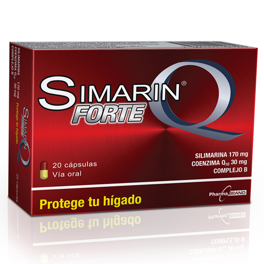 Imagen de  SIMARIN Forte 170 mg x 30 mg Cápsulas x 20