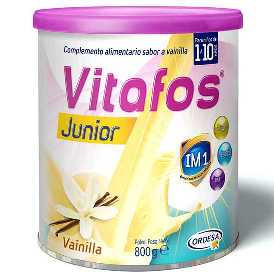 Imagen de  VITAFOS Junior Vainilla en Polvo 800 g