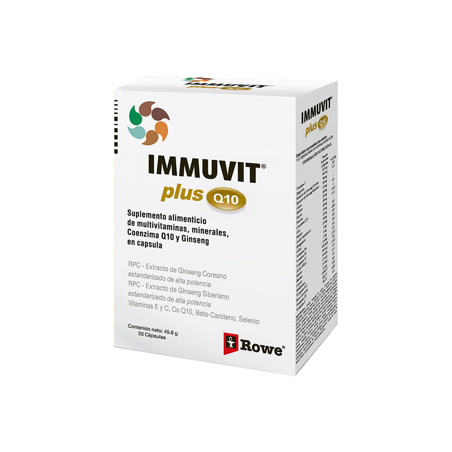 Imagen de  IMMUVIT Plus Q10 20 mg x 80 mg Cápsulas x 30