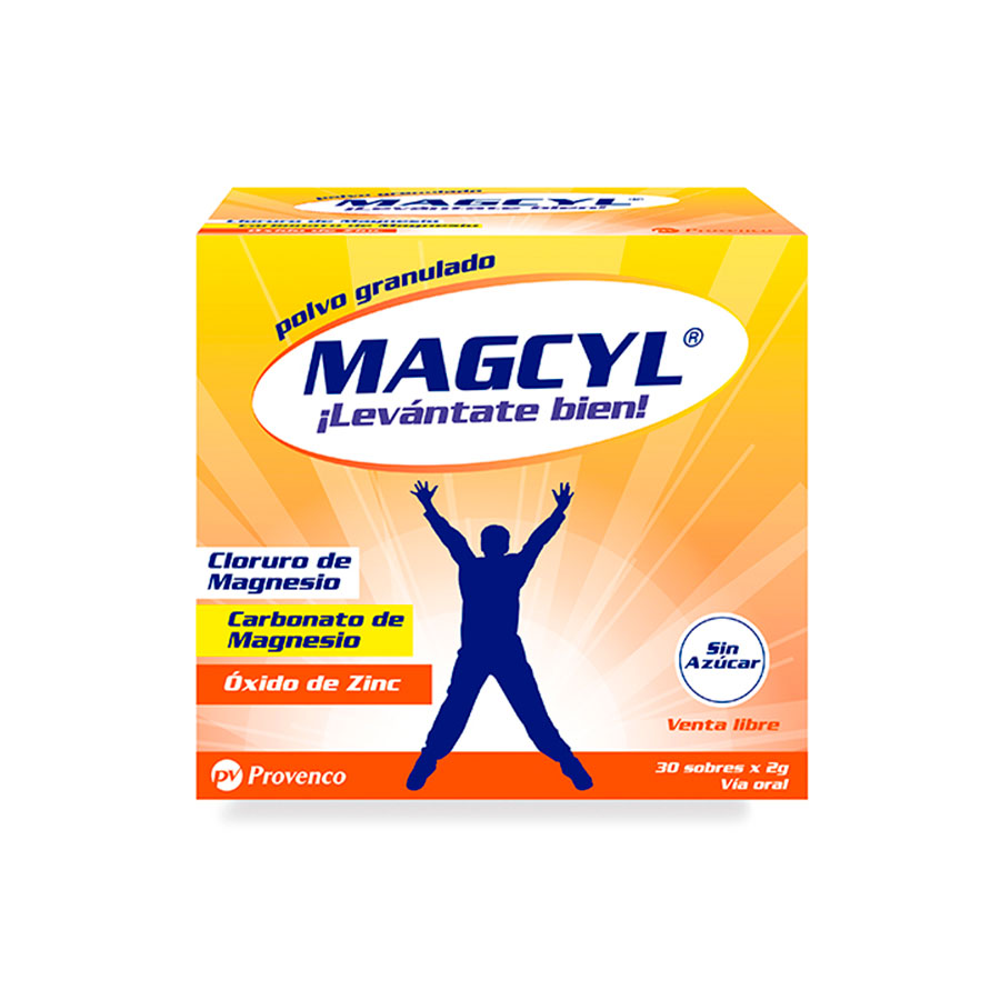 Imagen de  MAGCYL 1854 mg x 124 mg x 15,6 mg Polvo Granulado x 30