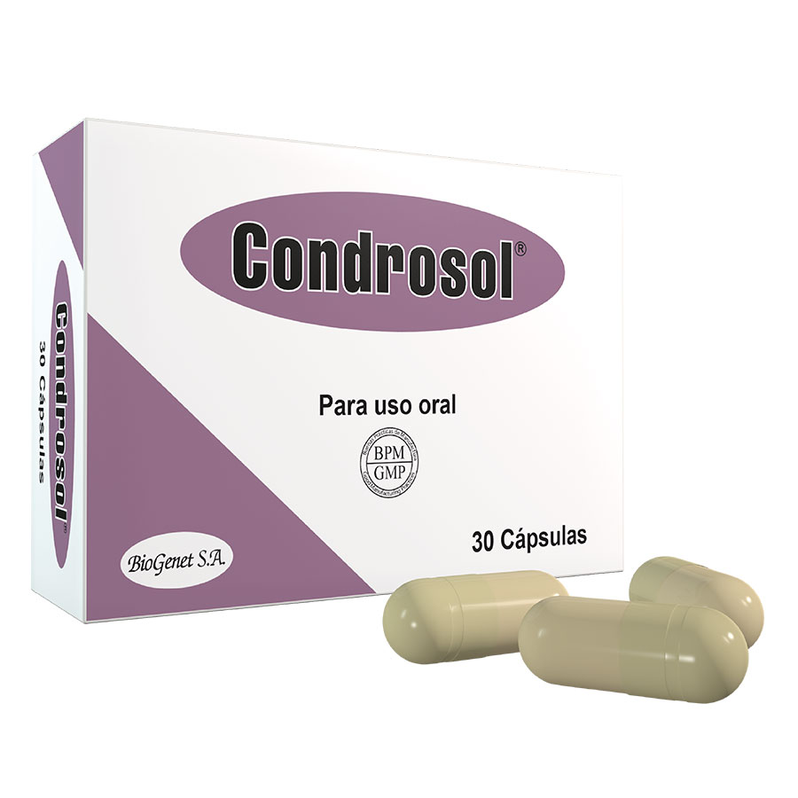 Imagen de  CONDROSOL 2 mg x 100 mg Cápsulas x 30
