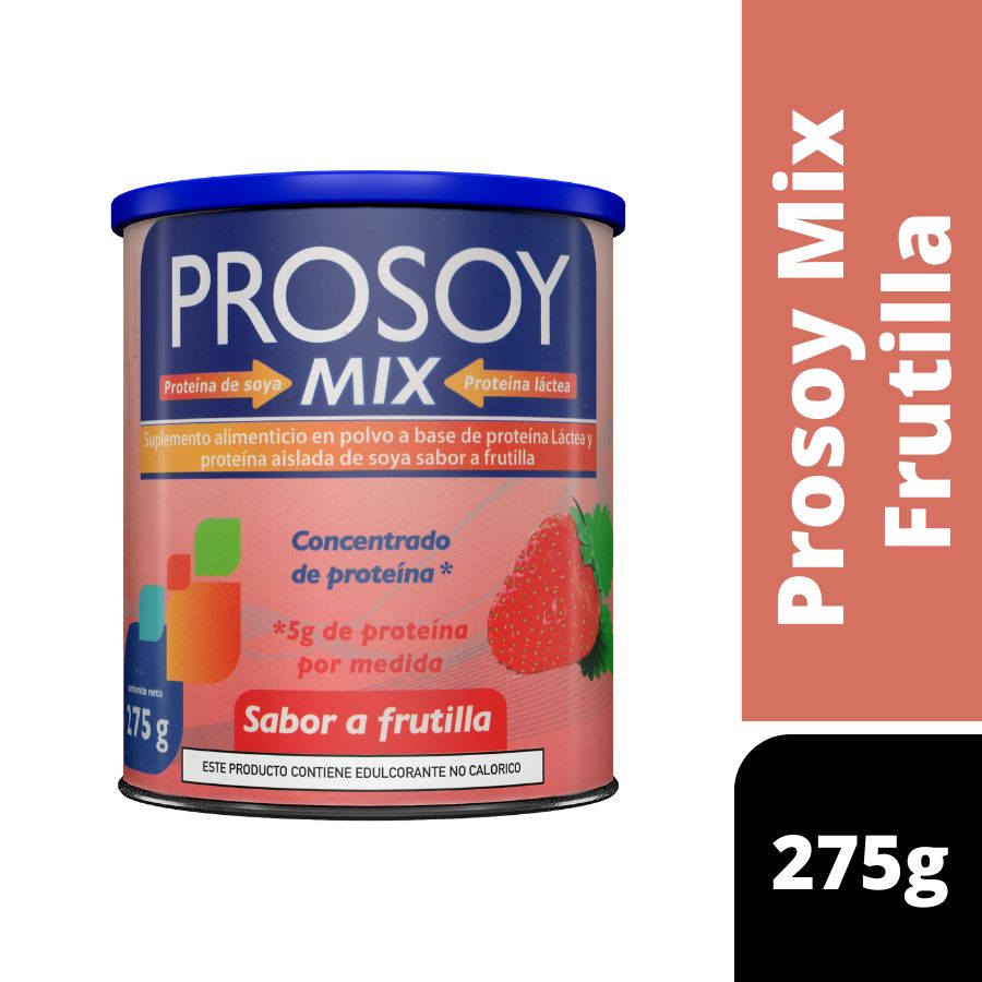 Imagen de  Suplemento Nutricional PROSOY Mix Frutilla en Polvo 275 g