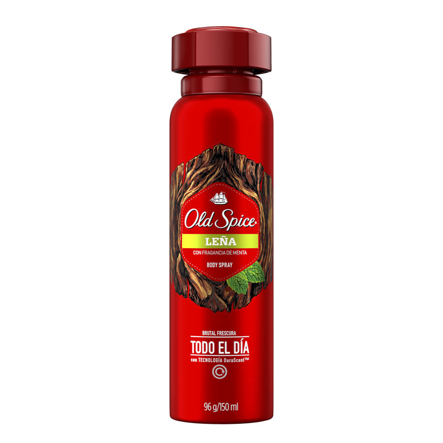 Imagen de Desodorante old-spice leña spray 150 ml