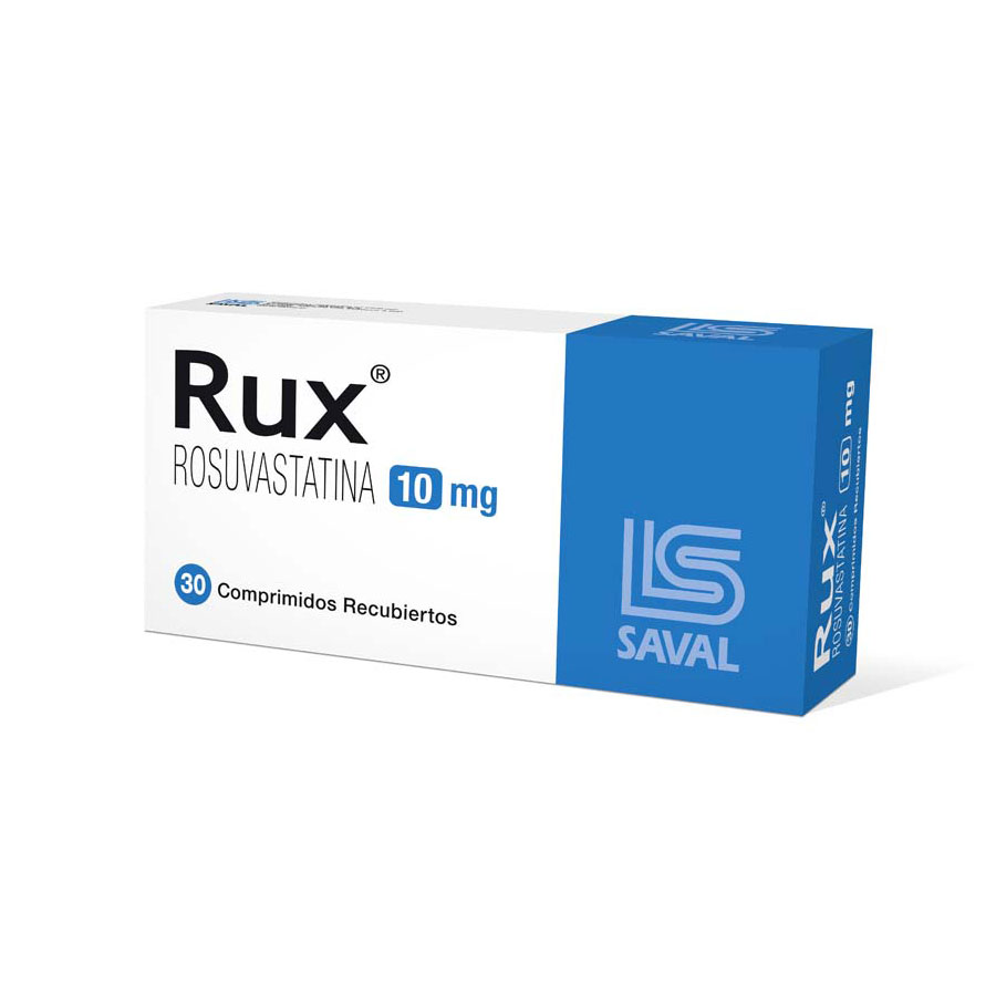 Imagen para  RUX 10 mg ECUAQUIMICA x 30 Comprimido Recubierto                                                                                de Pharmacys