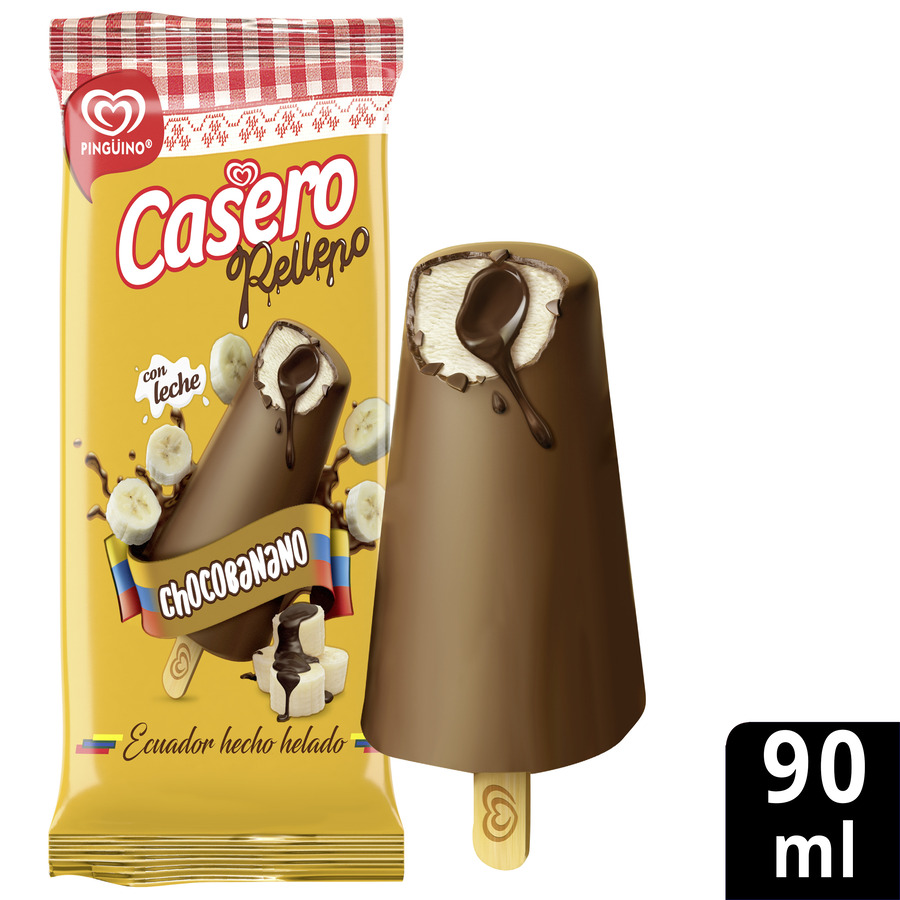 Imagen de Pingüino relleno banano chocolate 90 ml