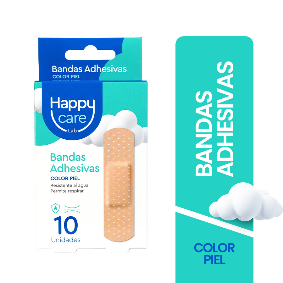 Imagen para Curitas Happy Care piel x 10 unds de Pharmacys
