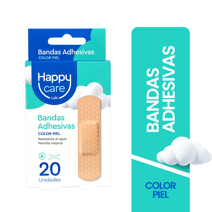 Imagen para Curitas Happy Care piel x 20 unds de Pharmacys