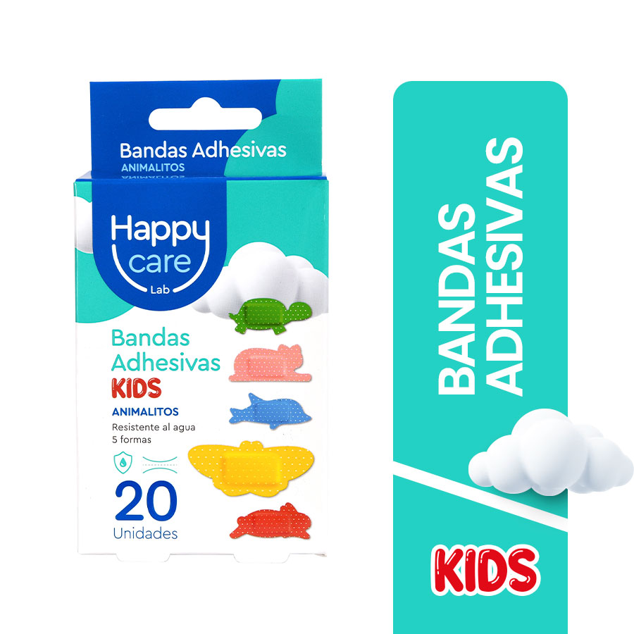 Imagen para Curitass Happy Care Kids Animalitos x 20 unds de Pharmacys