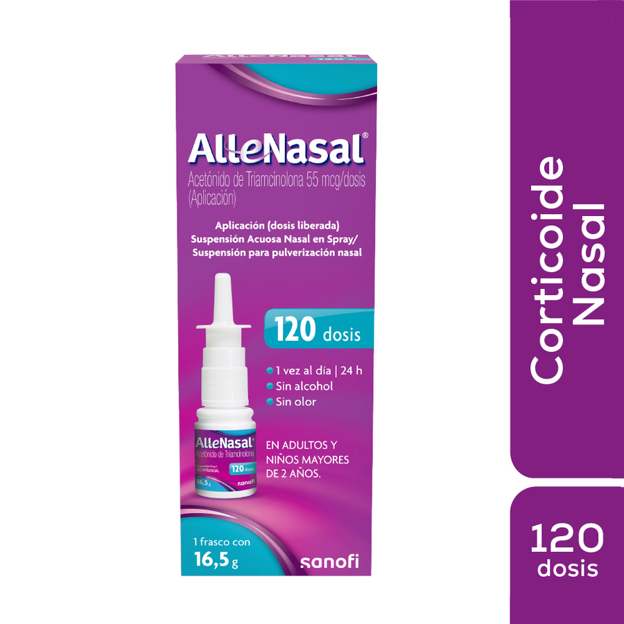 Imagen para Allenasal corticoide nasal de 16,5 Gramos (120 dosis)​ de Pharmacys