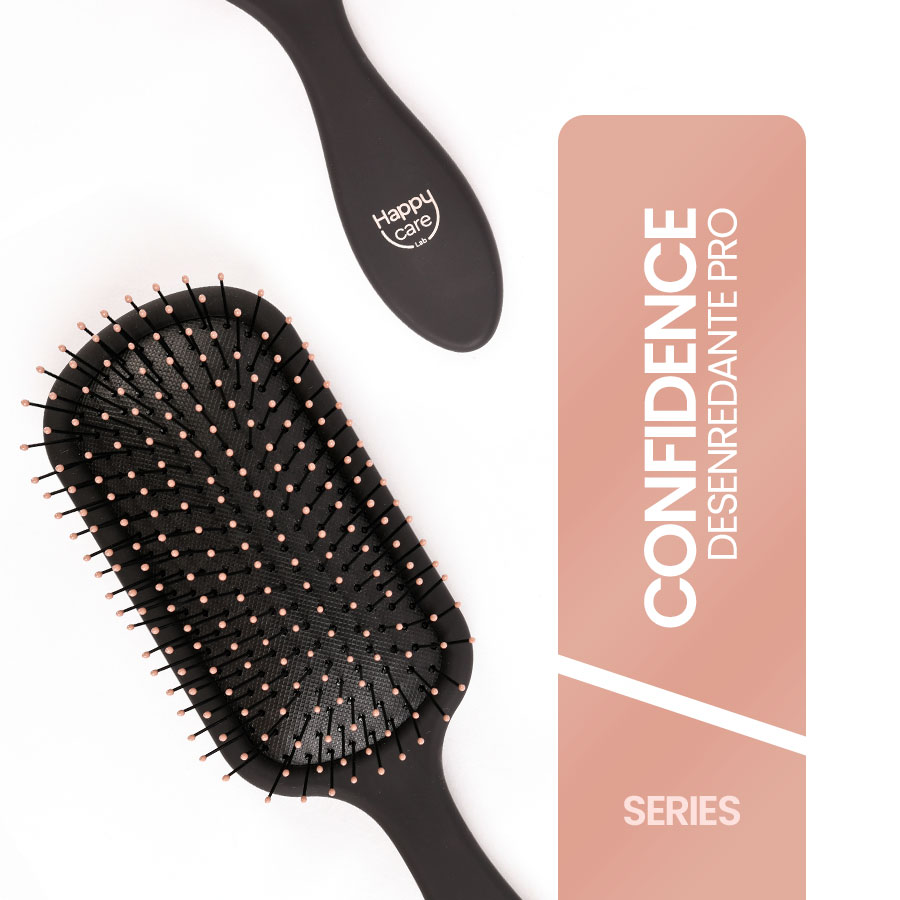 Imagen para Cepillo Happy Care Desenredante Pro conf. n/oro rosa de Pharmacys