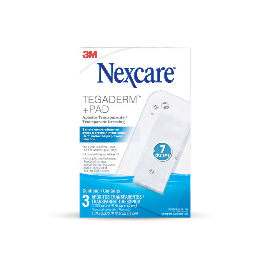 Imagen para Nexcare tegaderm + pad 6 cm x10cm x3 de Pharmacys