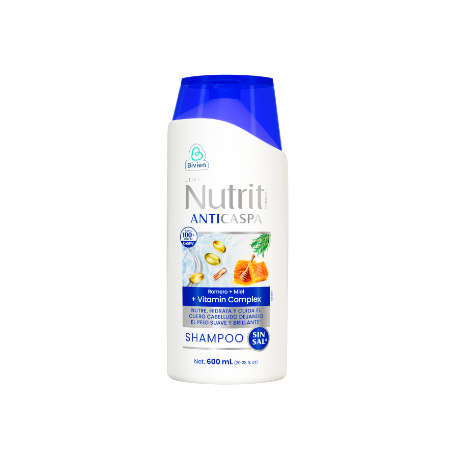 Imagen para Shamp nutrit anticaspa x 600 ml de Pharmacys