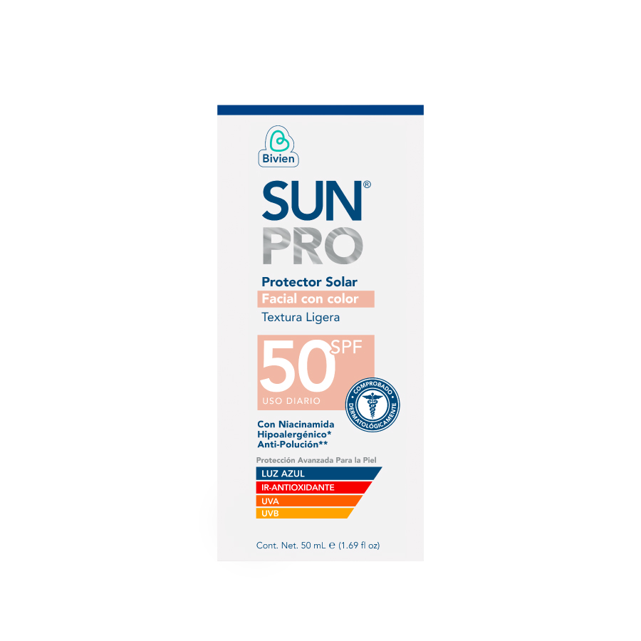 Imagen para Bloq sol sunpro fac col spf50 x50 ml de Pharmacys