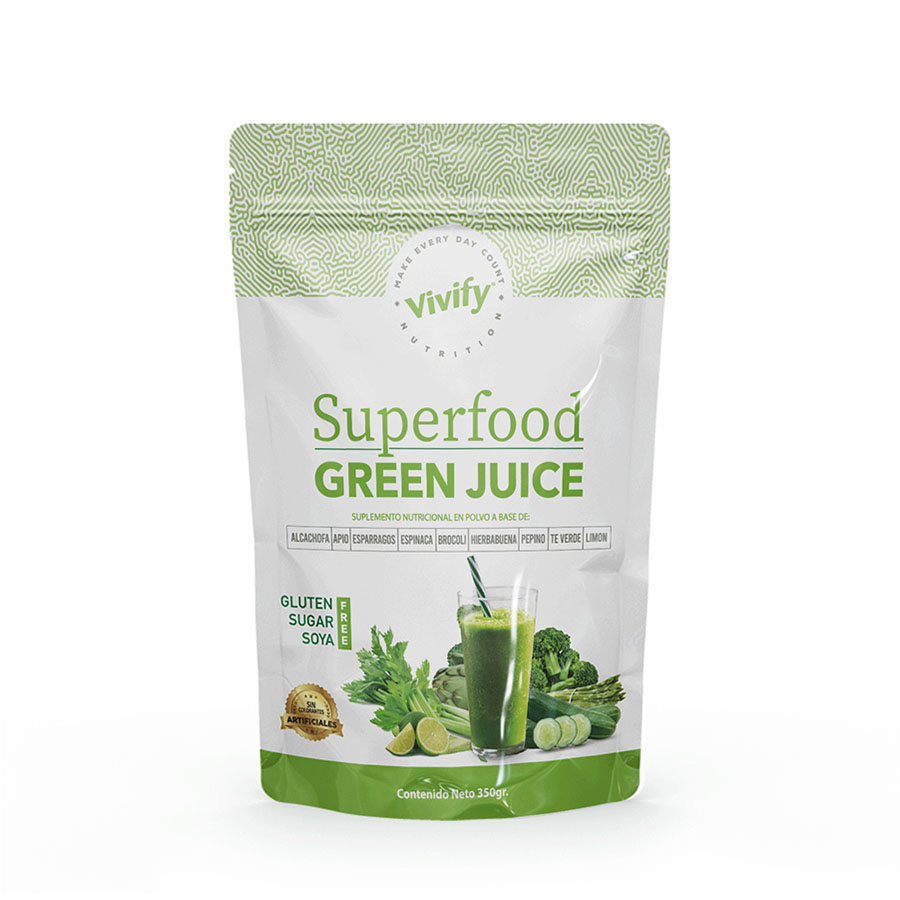 Imagen para Vivify suplem-nutr green juice x350g de Pharmacys