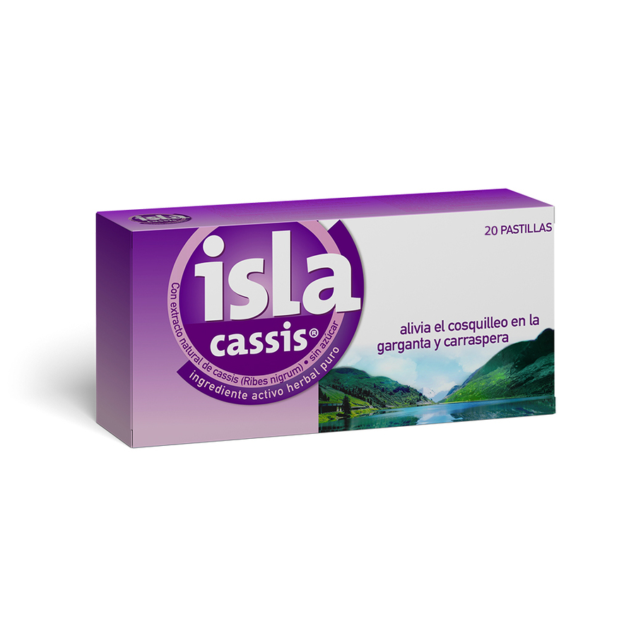 Imagen de Isla cassis 80 mg comprimidos x 20