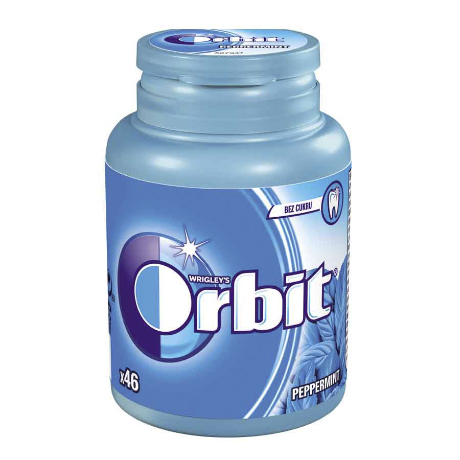 Imagen de Chicle sin azúcar orbit menta menta 46 piezas