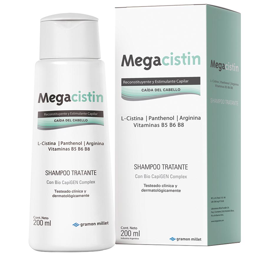 Imagen de  Shampoo MEGACISTIN Caída del Cabello 100376 200 ml