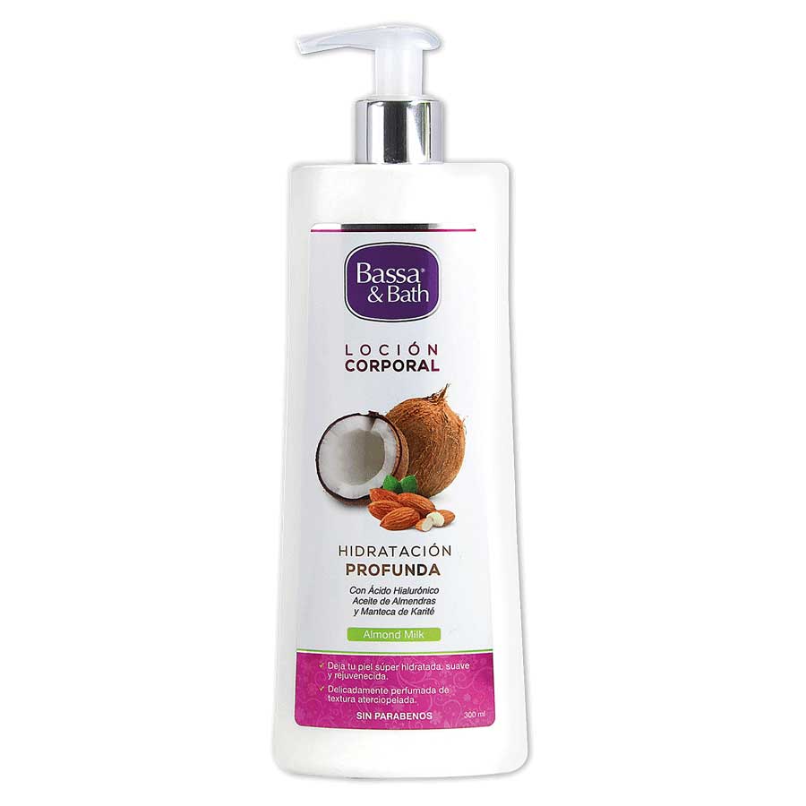 Imagen de  Loción de Cuerpo BASSA & BATH Hidratación Profunda 100382 300 ml