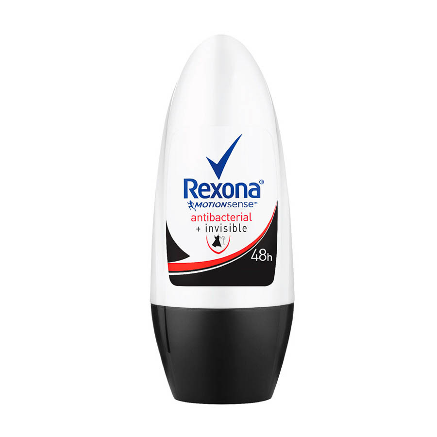 Imagen de  Desodorante Femenino REXONA Antibacterial Invisible Roll-On 100513 50 ml