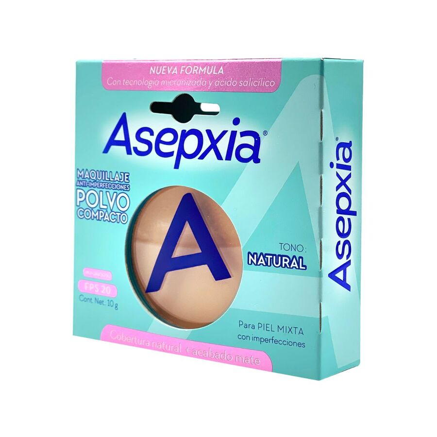 Imagen de Polvo compacto asepxia bb anti-imperfecciones fps 15 10 g