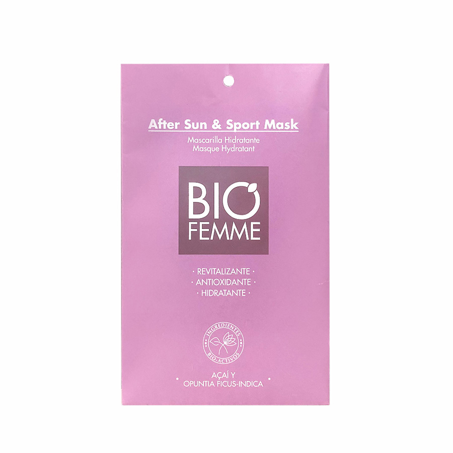 Imagen de Mascarilla biofemme sun&sport x 12  7.5 ml