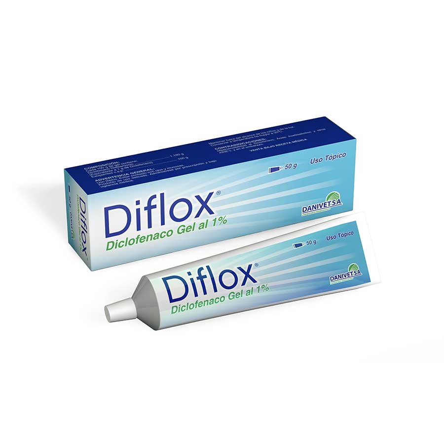 Imagen de Antiinflamatorio no esteroideo diflox 1.160 g gel 50 g