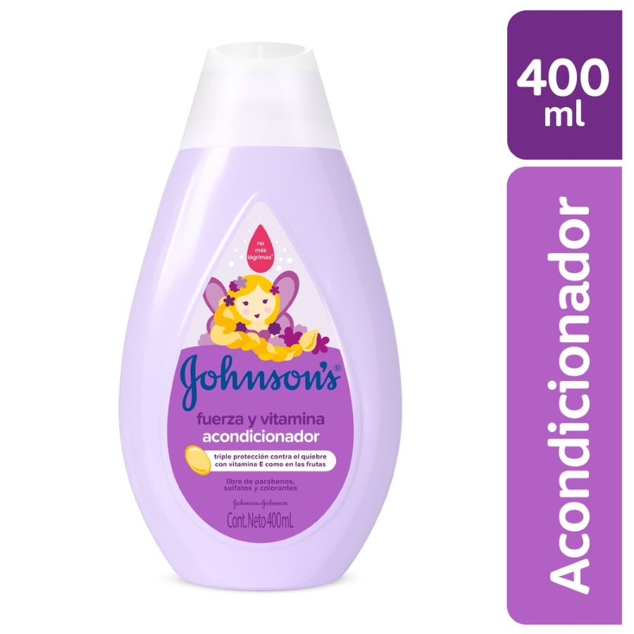 Imagen de Acondicionador johnson&johnson baby fuerza y vitamina 400 ml