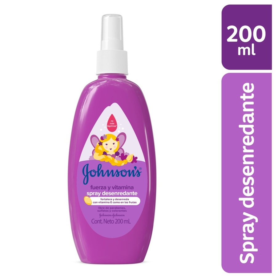 Imagen de Desenredante johnson&johnson baby fuerza y vitamina 200 ml