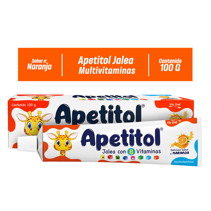 Imagen de  Multivitaminico APETITOL Jalea 100 g