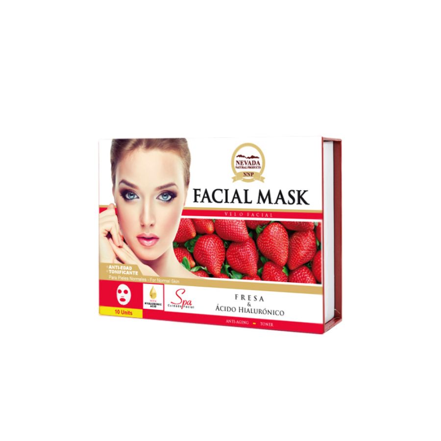 Imagen de Mascarilla facial nevada natural products fresa 30 g