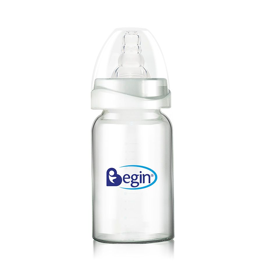 Imagen de Biberón Begin de Vidrio Borosilicato de 4 oz