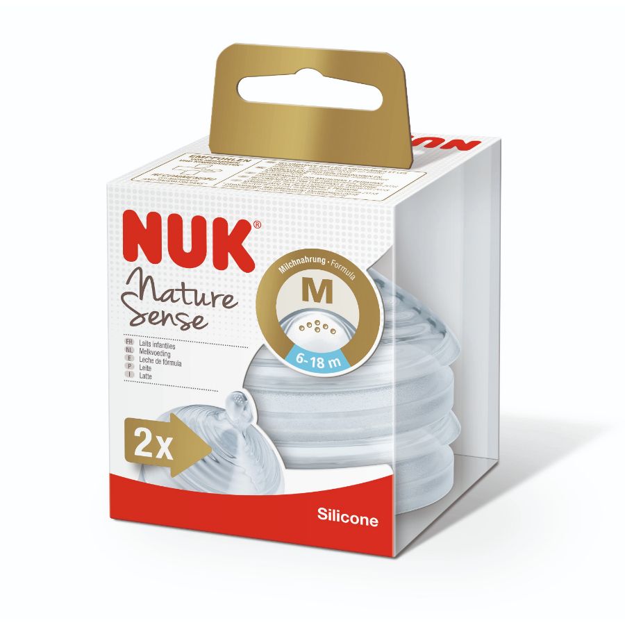 Imagen de Chupón nuk silicón nuk small 2 unidades