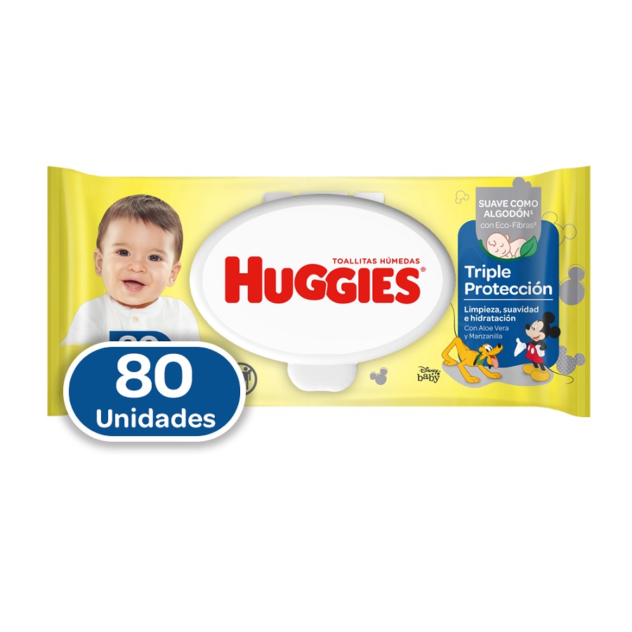 Imagen de  HUGGIES TOALLITAS HUGG TRIP-PROTEC CLASx80 100971