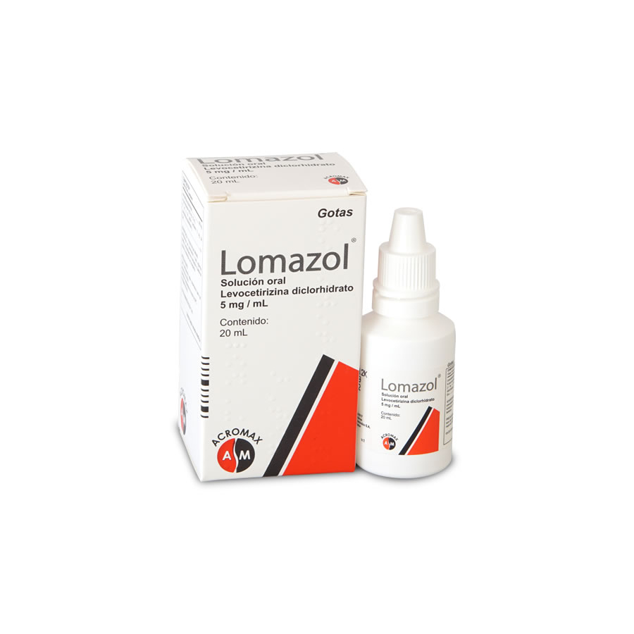 Imagen de  LOMAZOL 5 mg en Gotas