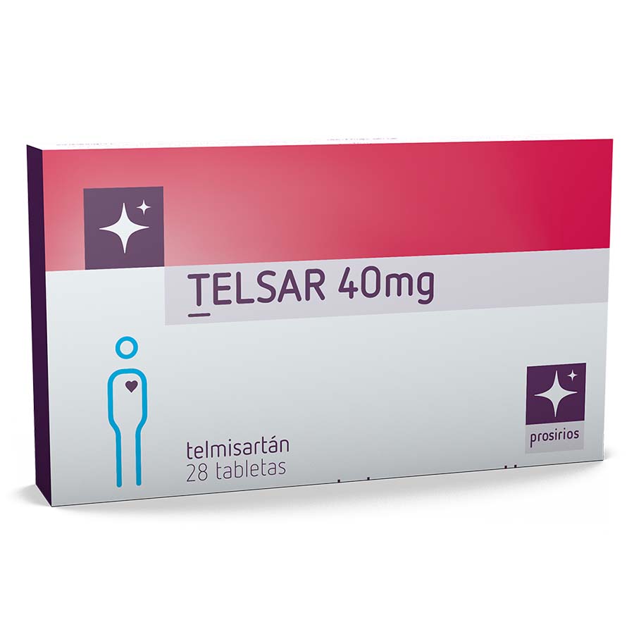 Imagen de  TELSAR 40 mg GARCOS x 28 Tableta