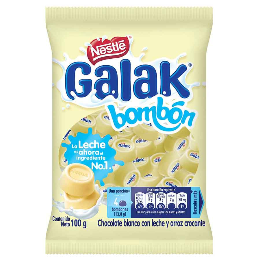Imagen de Chocolate galak bombón chocolate 100 g