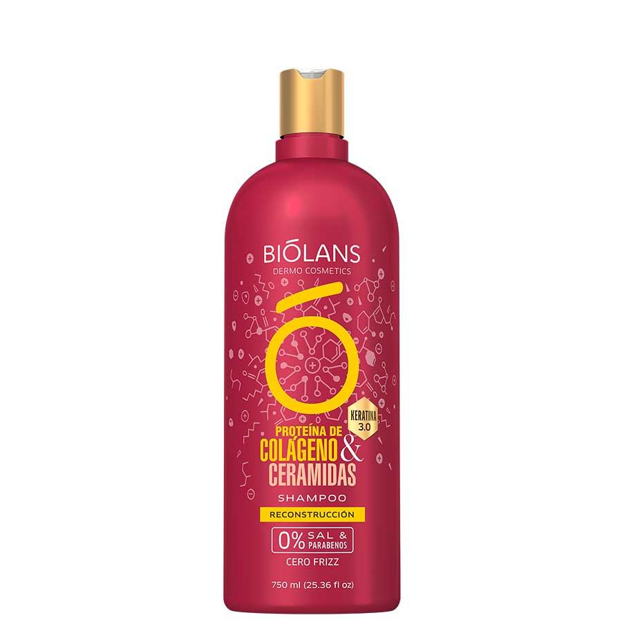 Imagen de  Shampoo BIOLANS Colageno & Ceramidas 101084 750 ml